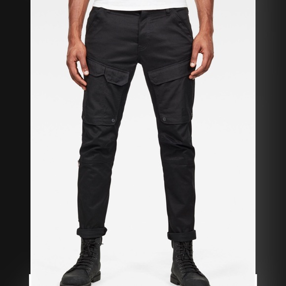 g star front pocket slim cargo pants